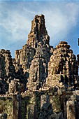 Angkor Thom - Bayon temple, general view from East 